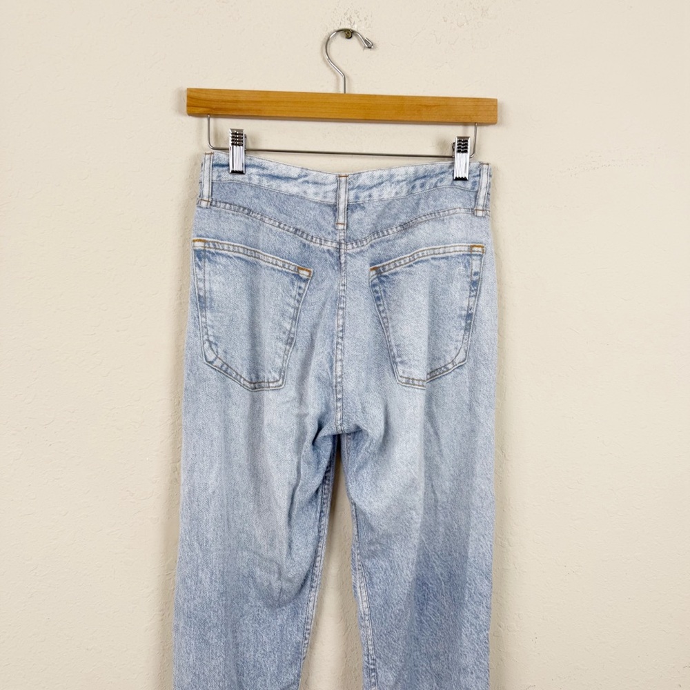 Rag & Bone Alex Liquid Miramar High Rise Straight Leg Jeans Size 25 - Picture 7 of 7